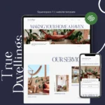 True Dwellings | Squarespace Template for Interior Designers & Real Estate