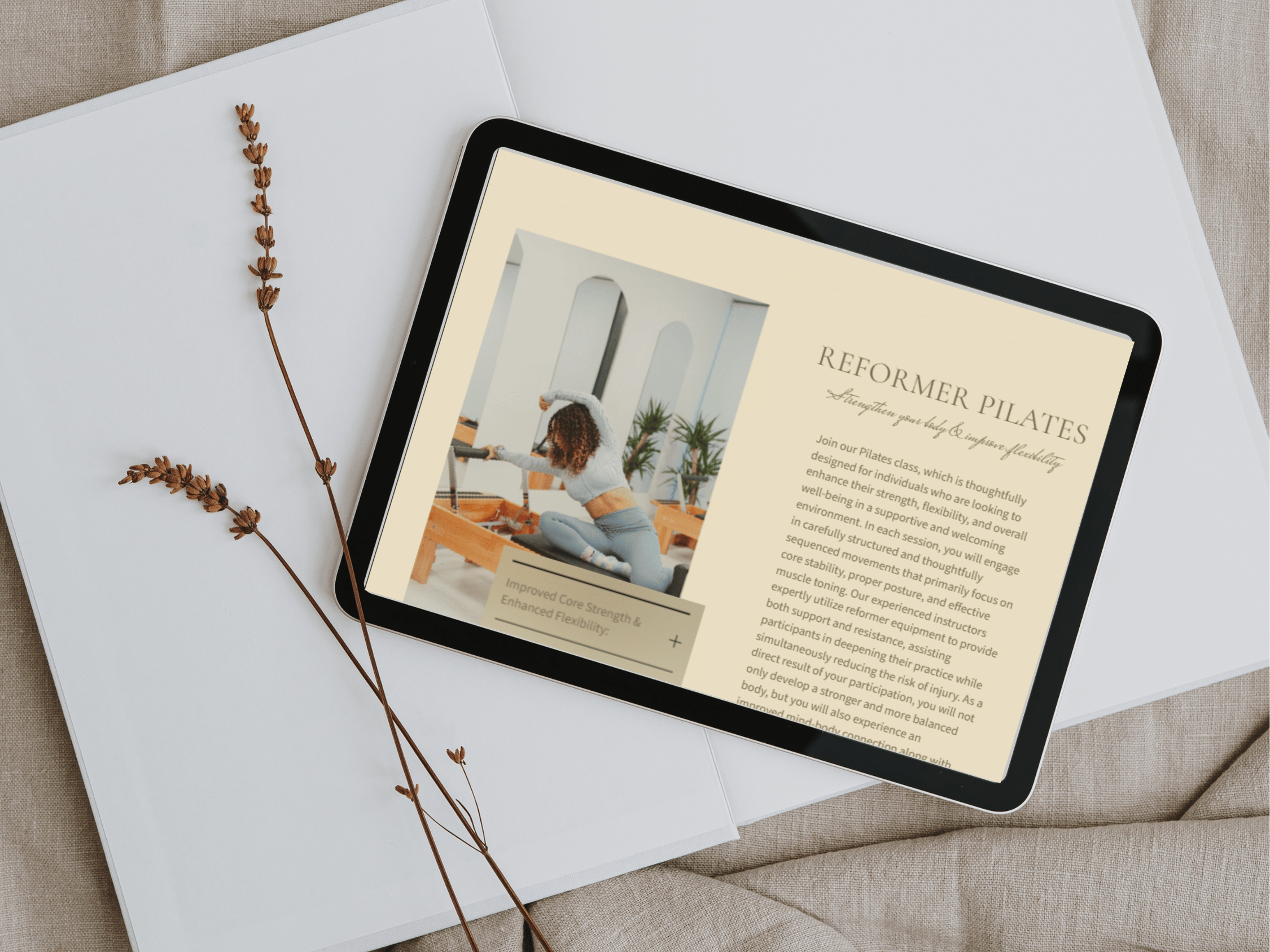 Bloomspace website templates for small business owners & individuals
