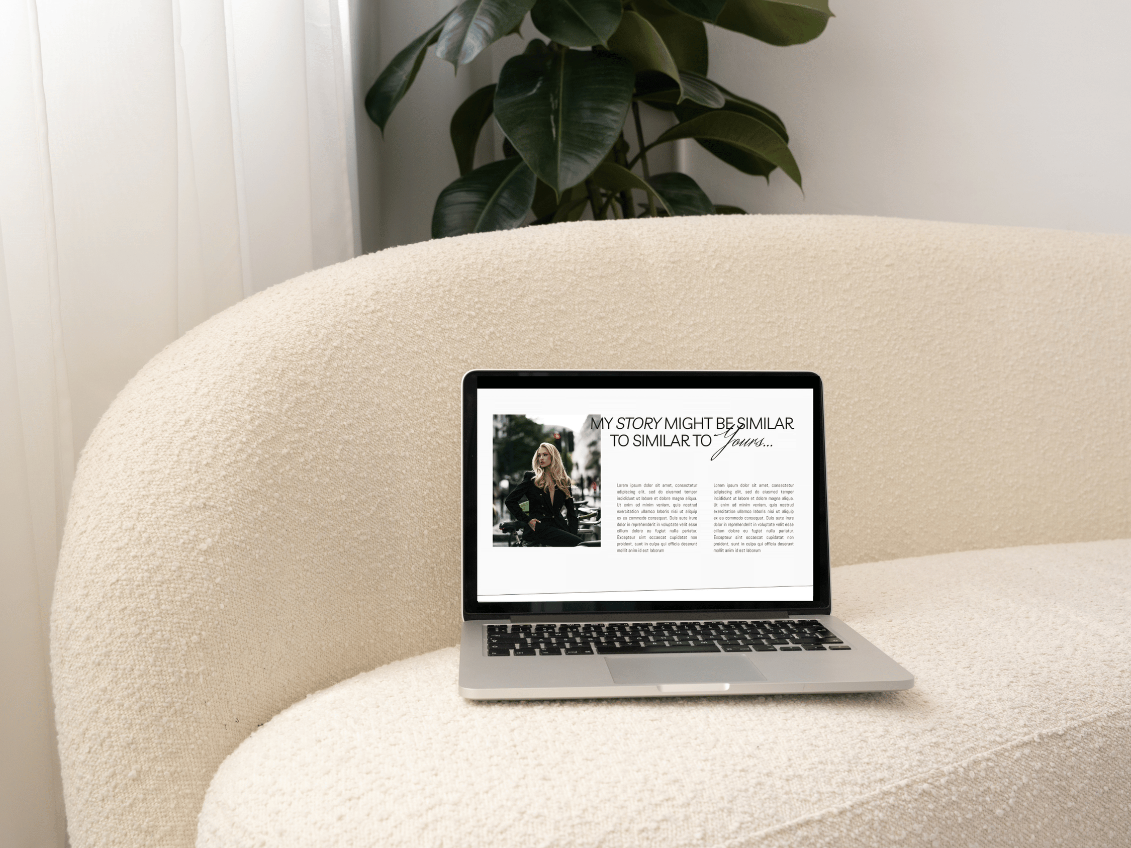 Bloomspace website templates for small business owners & individuals