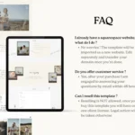 We Are Getting Married | Squarespace Wedding RSVP Template – Boho Wedding Website with Gallery, Details & Dress Code Info