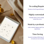 We Are Getting Married | Squarespace Wedding RSVP Template – Boho Wedding Website with Gallery, Details & Dress Code Info