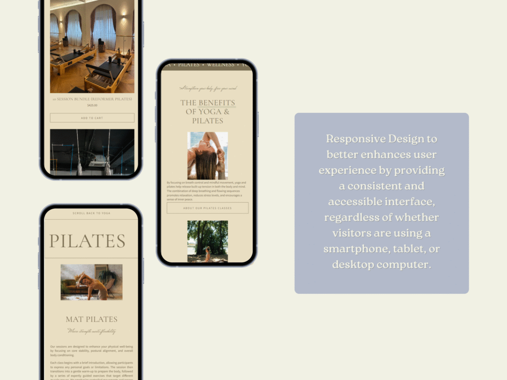 Alba | Squarespace Template for Yoga & Pilates Instructors – Warm Earthy Wellness Website Design, Minimal Coaching Template by Bloomspace