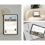 We Are Getting Married | Squarespace Wedding RSVP Template – Boho Wedding Website with Gallery, Details & Dress Code Info
