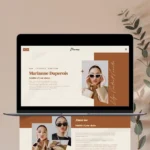Marianne • UGC Portfolio Template, UGC Website Elementor Template Kit