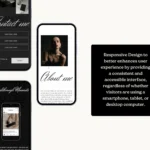 Ruby Hayes | Squarespace Template for Online Coaches – Dark Feminine Website Design, Elegant Minimalist Course & Digital Product Website