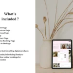 Callie by Bloomspace A Squarespace Template for Manifestation Coaches – Light Pink Feminine Website, Digital Product & Blog Design