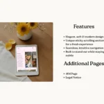 Callie by Bloomspace A Squarespace Template for Manifestation Coaches – Light Pink Feminine Website, Digital Product & Blog Design