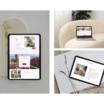 Callie by Bloomspace A Squarespace Template for Manifestation Coaches – Light Pink Feminine Website, Digital Product & Blog Design