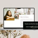 Evelynn Hughes | Squarespace Template for Wedding Photographers – Minimal Website with Plum & Sand Tones by Bloomspace