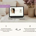 Sarah Belmont | Elegant Squarespace Template for Wedding Photographers – Luxury Website Design with Client Gallery Pages