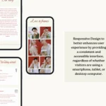 This Is Our Day by Bloomspace | Glamorous One-Page Wedding Website Template – Squarespace RSVP Design with Bold Red Romantic Style