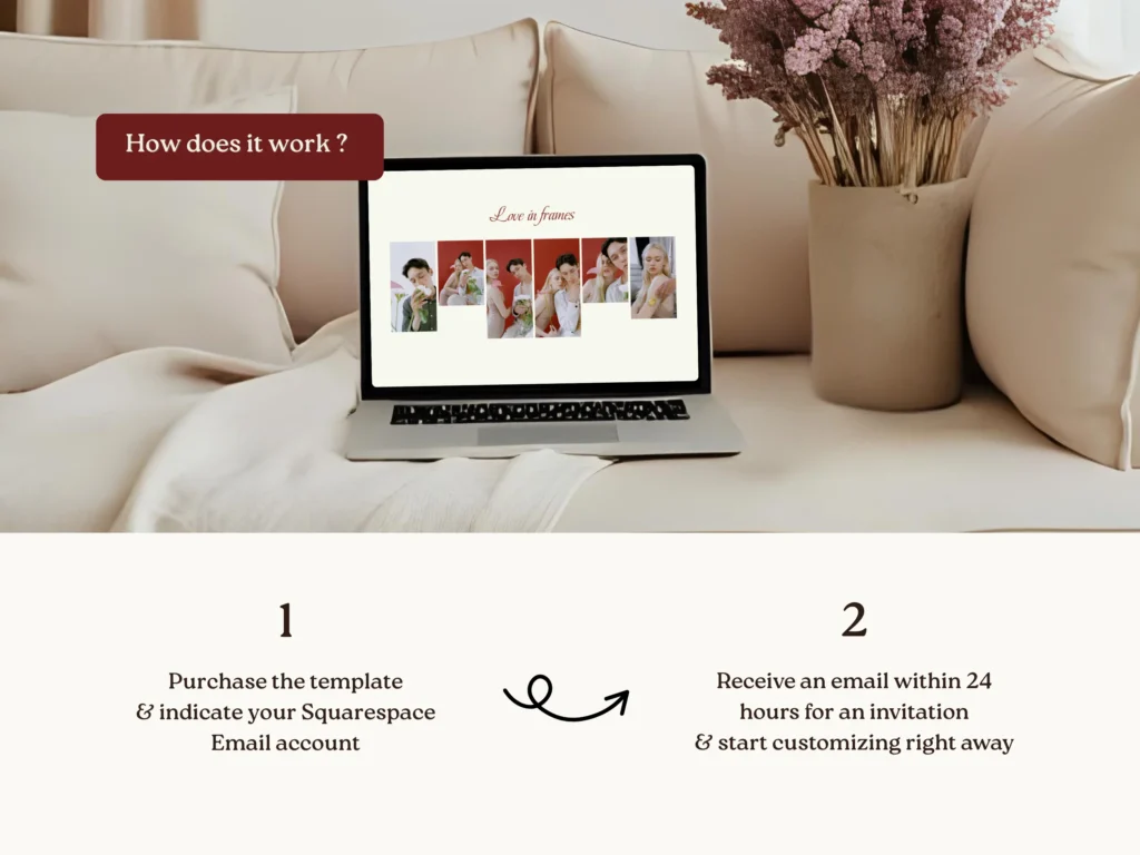 This Is Our Day by Bloomspace | Glamorous One-Page Wedding Website Template – Squarespace RSVP Design with Bold Red Romantic Style