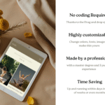 Alba | Squarespace Template for Yoga & Pilates Instructors – Warm Earthy Wellness Website Design, Minimal Coaching Template by Bloomspace