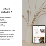 Sweet Tea & Talks by Bloomspace | Squarespace Template for Podcasts – Colorful Website for Podcast Hosts, Live Shows