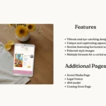 Sweet Tea & Talks by Bloomspace | Squarespace Template for Podcasts – Colorful Website for Podcast Hosts, Live Shows